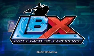 LBX - Little Battlers eXperience (Europe) (En,Es,It) screen shot title